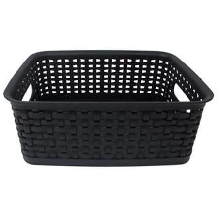 Perfectpillows Storage Studios Bin Weave Small Black PE3169868